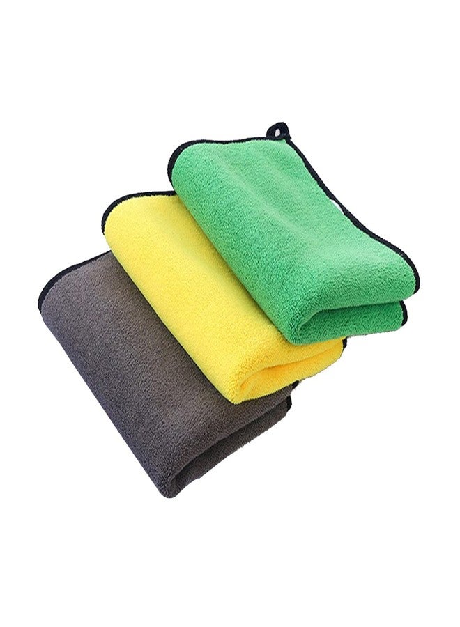 Obbi Cleaning micrifiber car/Home/Kitchen Towel Pack of 3 (microfuber) - Image 1